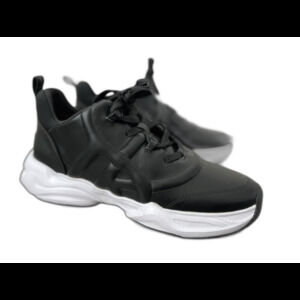 NEW DKNY Decorah Black Athletic Chunky Sole Shoes Womens Sneaker Size 10